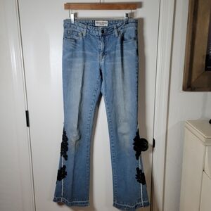 Bisou Bisou Vintage Low Rise Flare Jeans Y2K | J2K Jeans | Flare Jeans Size 6/29